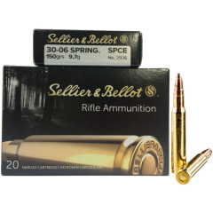 Náboj Sellier&Bellot 30-06 Springfield SPCE 9,7g/150grs Náboj Sellier&Bellot 30-06 Springfield SPCE 9,7g/150grs
