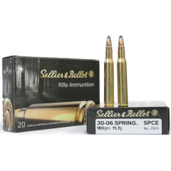 Náboj Sellier&Bellot 30-06 Springfield SPCE 11,7g/180grs Náboj Sellier&Bellot 30-06 Springfield SPCE 11,7g/180grs