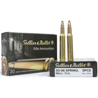 Náboj Sellier&Bellot 30-06 Springfield SPCE 11,7g/180grs