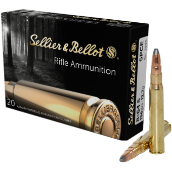 Náboj Sellier&Bellot 8x64S SPCE 12,7g/196grs