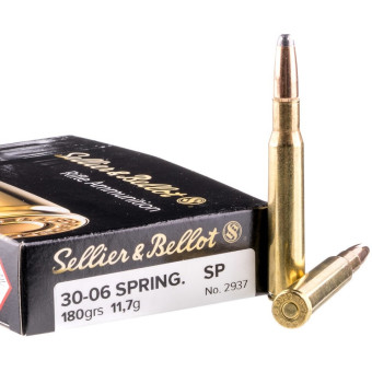 Náboj Sellier&Bellot 30-06 Springfield SP 11,7g/180grs
