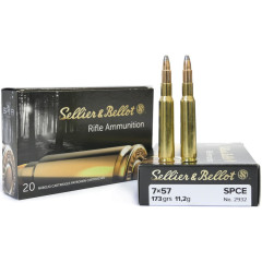 Náboj Sellier&Bellot 7x57 SPCE 11,2g/173grs Náboj Sellier&Bellot 7x57 SPCE 11,2g/173grs