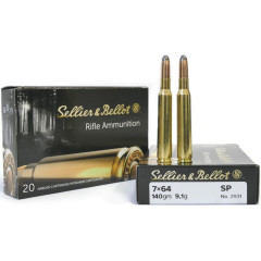 Náboj Sellier&Bellot 7x64 SP 9,1g/140grs