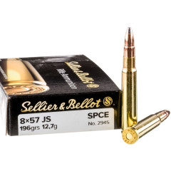 Náboj Sellier&Bellot 8x57JS SPCE 12,7g/196grs Náboj Sellier&Bellot 8x57JS SPCE 12,7g/196grs