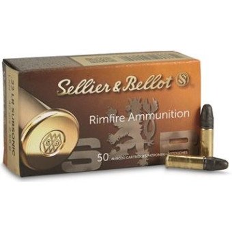 Náboj Sellier&Bellot 22LR Subsonic LFN 2,56g/40grs