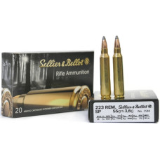 Náboj Sellier&Bellot 223 Remington SP 3,6g/55grs