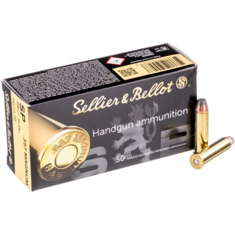 Náboj Sellier&Bellot 357 Magnum SP 10,25g/158grs Náboj Sellier&Bellot 357 Magnum SP 10,25g/158grs