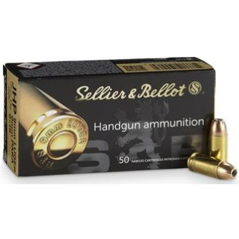 Náboj Sellier&Bellot 9 Luger JHP 7,5g/115grs