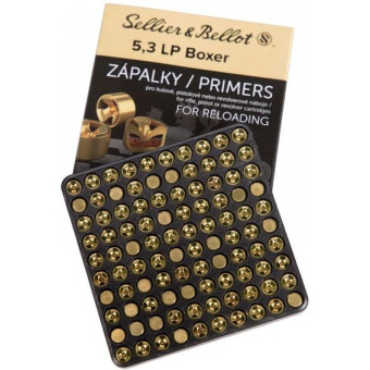 Zápalky Sellier & Bellot 5,3 LP Large Pistol Standard (100ks)