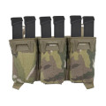 Puzdro na zásobníky Agilite Pincer Placard Multi-Caliber Triple Mag Pouch