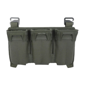 Puzdro na zásobníky Agilite Pincer Placard Multi-Caliber Triple Mag Pouch