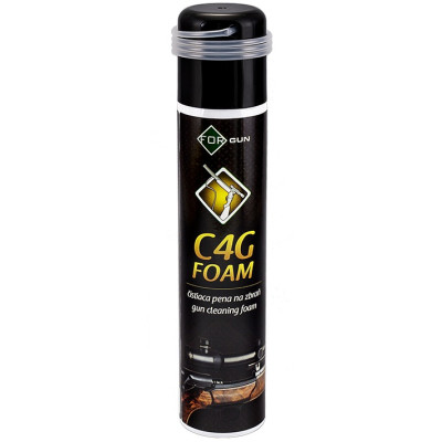 C4G FOAM - čistiaca pena na zbraň s indikátorom - sprej 200 ml