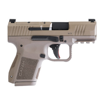 Pištoľ Canik Mete MC9 9mm Luger, FDE