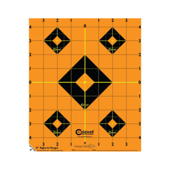 Vrstevný terč s farebnou signalizáciou zásahu Orange Peel Sight-In 8", 5 ks Vrstevný terč s farebnou signalizáciou zásahu Orange Peel Sight-In 8", 5 ks