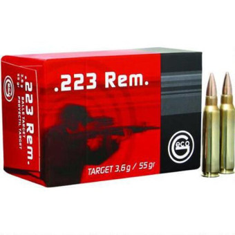 Náboj GECO 223REM FMJ 55grs/3,6g