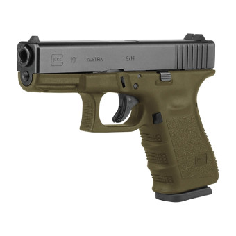 Pištoľ Glock 19 Oliv, kal. 9x19mm, FXD