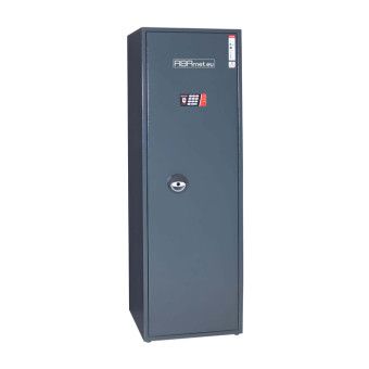 Skriňa na 8 zbraní s elektronickým zámkom Guncab PT 1512/470/350 ELK 7016 Skriňa na 8 zbraní s elektronickým zámkom Guncab PT 1512/470/350 ELK 7016