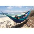 Závesná hojdacia sieť TTTM Double Hammock Khaki/Army Green