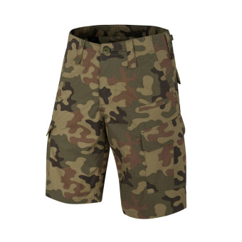 Krátke nohavice Helikon-Tex CPU Shorts Polycotton Ripstop, PL Woodland Krátke nohavice Helikon-Tex CPU Shorts Polycotton Ripstop, PL Woodland