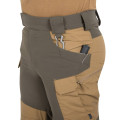Nohavice Helikon-Tex Hybrid Outback Pants DuraCanvas, Coyote / čierne
