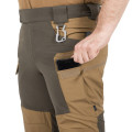 Nohavice Helikon-Tex Hybrid Outback Pants DuraCanvas, Coyote / čierne