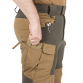 Nohavice Helikon-Tex Hybrid Outback Pants DuraCanvas, Coyote / čierne