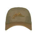 Šiltovka Helikon-Tex Logo Cap, čierna / Olive Green