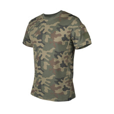 Tričko Helikon-Tex Tactical T-Shirt TopCool, PL Woodland