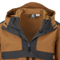 Bunda Helikon-Tex Woodsman Anorak Jacket, Crimson Sky / Ash Grey