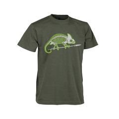 Tričko Helikon-Tex Chameleon Skeleton, Olive Green Tričko Helikon-Tex Chameleon Skeleton, Olive Green