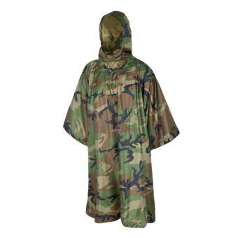 Nepremokavé pončo Helikon-Tex U.S. Model, US Woodland