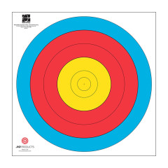 Papierový terč JVD FITA 5-Ring Centre Target Face 80 cm Papierový terč JVD FITA 5-Ring Centre Target Face 80 cm