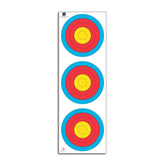 Papierový terč FITA Recurve 3x20 cm