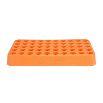 Držiak na nábojnice Lyman Custom Fit Loading Block .445 Držiak na nábojnice Lyman Custom Fit Loading Block .445