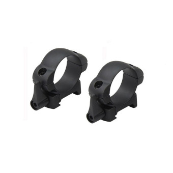 Oceľové rýchloupínacie krúžky s priemerom 30 mm, nízke, 2 ks