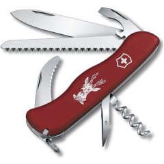 Nôž vreckový Hunter s poistkou červený, Victorinox