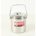 Ešus Zebra head loop handle pot 12 cm