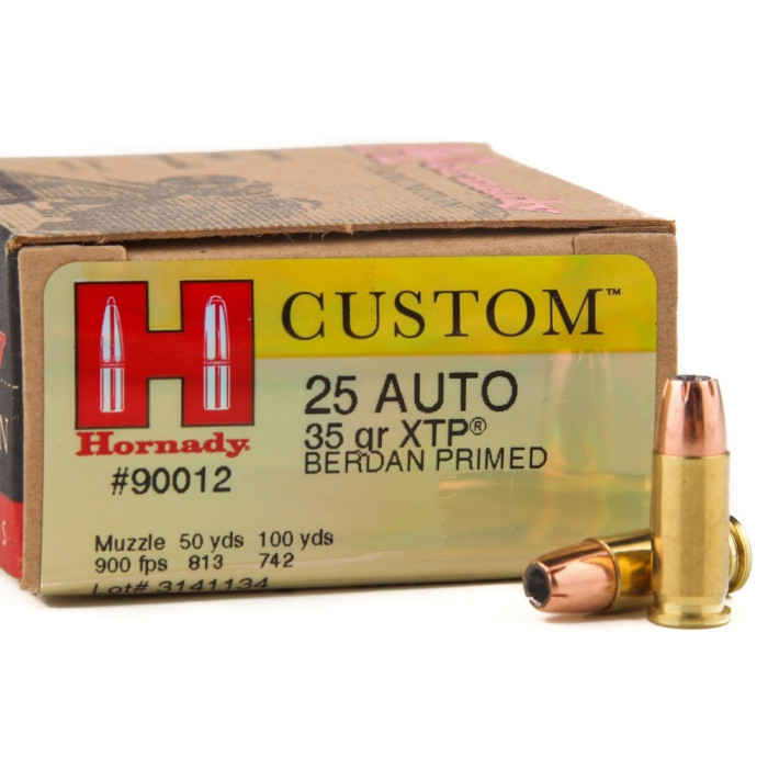 Náboj Hornady 6,35mm Browning XTP® 2,27g/35grs