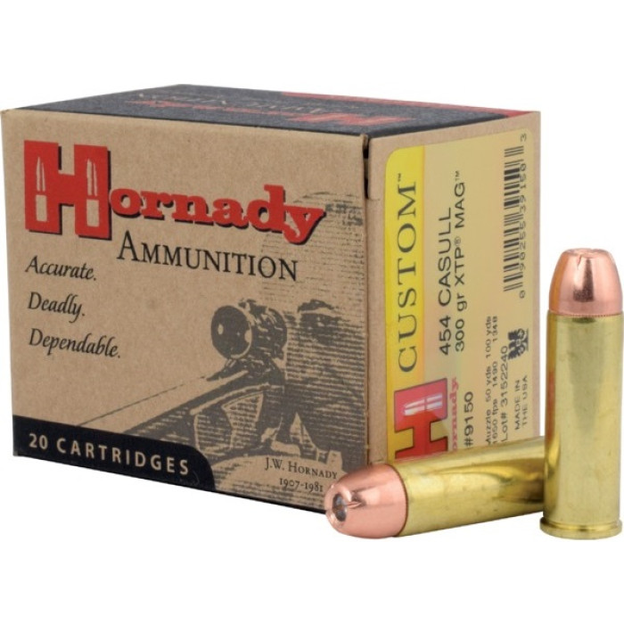 Náboj Hornady .454 Casull XTP® Mag™ 19,44g/300grs