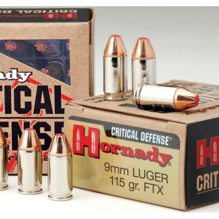 Náboj Hornady 9mm Luger FTX® CD 7,45g/115grs