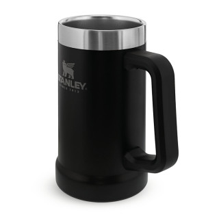 Pohár Stanley Adventure Big Grip Beer Stein 700 ml, Matte Black Pohár Stanley Adventure Big Grip Beer Stein 700 ml, Matte Black