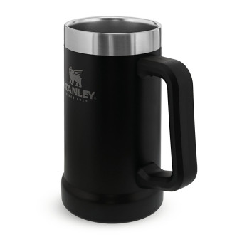 Pohár Stanley Adventure Big Grip Beer Stein 700 ml, Matte Black Pohár Stanley Adventure Big Grip Beer Stein 700 ml, Matte Black