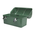 Prenosný box Stanley Classic Launch Box 9,5 l, Hammertone Green