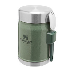 Obedár Stanley Classic Legendary Food Jar + Spork 400 ml, Hammertone Green Obedár Stanley Classic Legendary Food Jar + Spork 400 ml, Hammertone Green