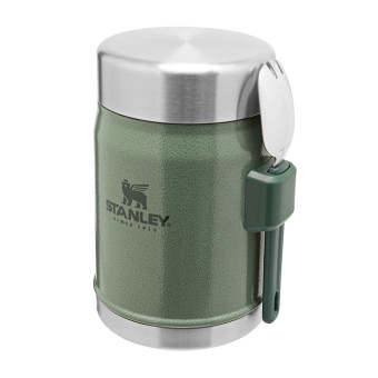 Obedár Stanley Classic Legendary Food Jar + Spork 400 ml, Hammertone Green