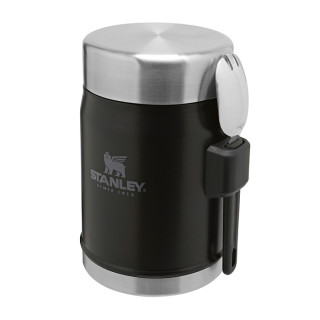 Obedár Stanley Classic Legendary Food Jar + Spork 400 ml, Matte Black Obedár Stanley Classic Legendary Food Jar + Spork 400 ml, Matte Black
