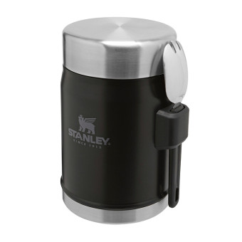 Obedár Stanley Classic Legendary Food Jar + Spork 400 ml, Matte Black