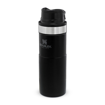 Termohrnček Stanley Classic Trigger Action Travel Mug 470 ml, Matte Black Termohrnček Stanley Classic Trigger Action Travel Mug 470 ml, Matte Black