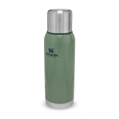Termoska Stanley Stainless Steel Vacuum Bottle 1 l, Hammertone Green Termoska Stanley Stainless Steel Vacuum Bottle 1 l, Hammertone Green