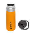 Vákuová fľaša Stanley Go Flip Straw 650 ml, Saffron